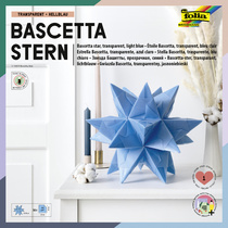 Etoile Bascetta, transparent, bleu clair