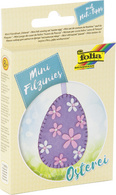 Mini Kit à coudre en feutre "Filzinies" - Oeuf de Pâques