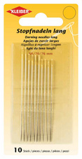 Set d'aiguilles à repriser, 10 pièces - long, 66, 70, 76 mm