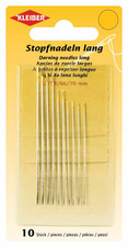 Set d'aiguilles à repriser, 10 pièces - long, 52, 58, 66, 70 mm