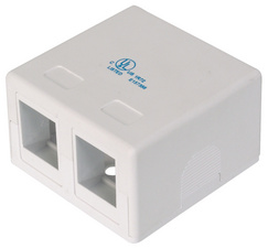 Konsolidierungspunkt-Gehäuse für 2 Keystone-Module