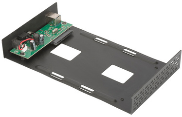Boîtier pour disque dur 3,5" SATA III, vue détaillée