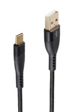 Câble de raccordement PRO Série II USB 2.0, fiche mâle USB 2.0 C - fiche mâle USB 2.0 A