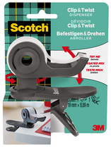Handabroller / Tischabroller Clip & Twist