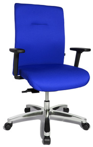 Schwerlast-Bürodrehstuhl "Big Star 10", blau