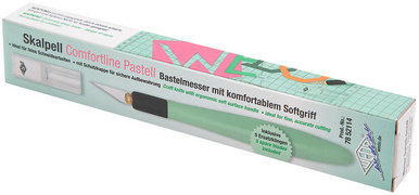 Skalpell Comfortline Pastell, in Verpackung