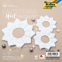 Set d'étoiles à plier "Noel"