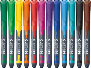 Permanent-Marker CUSTOM, Farben