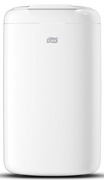 Mini-poubelle Elevation, plastique, blanc