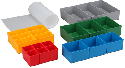 Jeu de casiers pour tiroirs EuroPlus Insert 63/22
