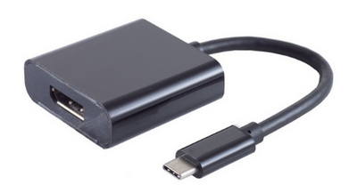 USB 3.1 Adapter, USB-C Stecker - Displayport-Kupplung
