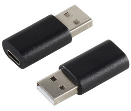 USB 2.0 Adapter, USB 2.0 A Stecker - USB 3.1 C-Kupplung