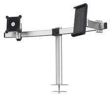 Monitorhalterung für 1 Monitor und 1 Tablet