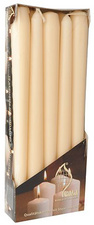 Bougies de chandelier 20 mm, crème