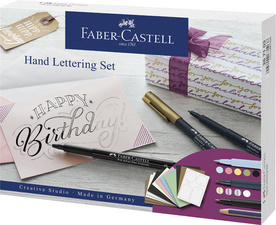 Tuschestift PITT artist pen, Kreativset Handlettering