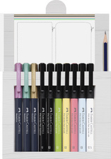 Tuschestift PITT artist pen, Inhalt