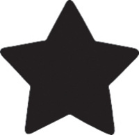 XXL-Motivstanzer "Stern"