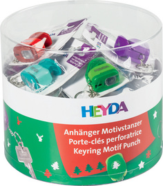 Weihnachts-Motivstanzer Mini, Runddose