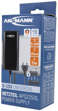 Universal-Steckernetzteil APS 2250L (ErP Level VI), in Verpackung