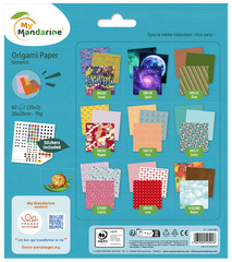 Feuilles à plier Origami Paper "Geometric"
