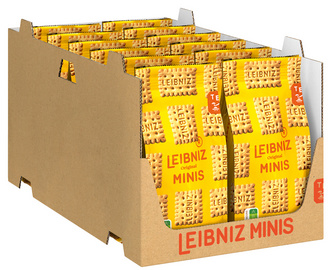 Biscuits au beurre Minis, dans un présentoir
