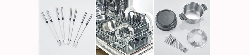 Vue détaillée : fourchette - compatible lave-vaisselle - contenu de la livraison
