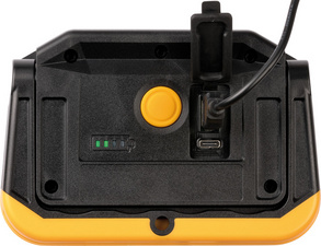 Projecteur LED portable rechargeable PF1000MA, vue arrière