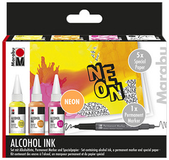 Set fluo NEON ALKOHOL INK