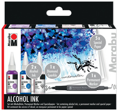 ALKOHOL INK - UNDERWATER-Set