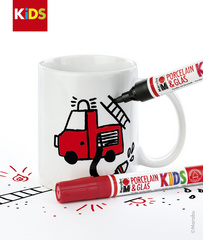 Symbolbild: zeigt Tassen-Malset TIM in Anwendung