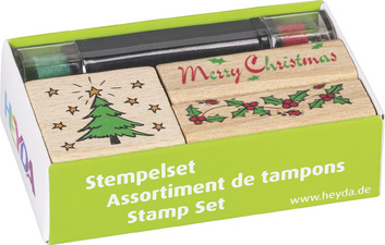 Motivstempel-Set "Merry Christmas"