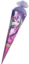  Schultüte "Einhornportrait" ohne Glitter-Effekt (678854)