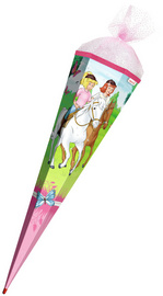 Motiv-Schultüte "Bibi & Tina" mit Glitter-Effekt (678804)
