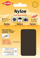 Nylon-Flicken, braun