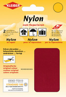Nylon-Flicken, dunkelrot