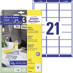 Adress-Etiketten (63,5 x 38,1 mm)