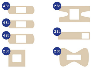 Boîte à pansements pour l'extérieur, les loisirs, les voyages, contenu