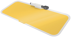 Bloc-notes en verre Cosy, jaune