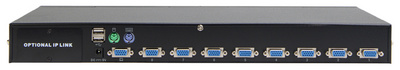 KVM Combo Switch USB / PS/2, 8-fach