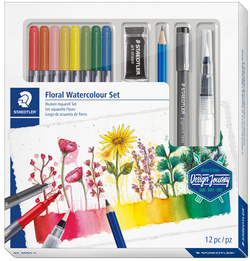 Aquarell-Set Floral Watercolour Set, in Verpackung