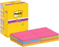  Haftnotizen super sticky notes (655-16SS-COL)