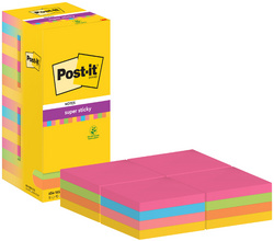  Haftnotizen super sticky notes (654-16SS-COL)