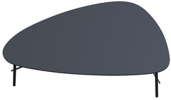 Table d'appoint LAZY, (L)930 x (H)500 mm, noir