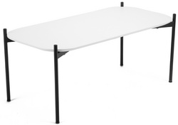 Visuel de référence : Table d'appoint MEET, rectangulaire, blanc