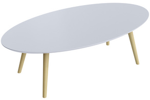 Table d'appoint  SCANDI, (L)1.150 x (P)600 mm, blanc
