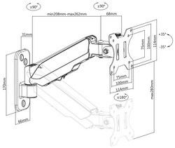 Croquis : dimensions