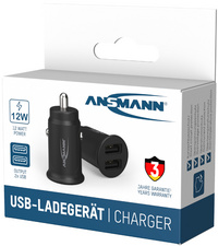 USB-KFZ-Ladegerät In-Car-Charger CC212, in Verpackung