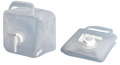 Jerrican avec robinet, pliable