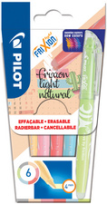 Surligneur FRIXION light natural, étui de 6