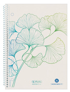 Cahier spiralé GREENline "Gingko"